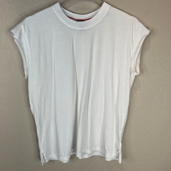 AYR Tops - AYR Women's Crewneck T-Shirt Lightweight Pullover Short Sleeve White Size XS